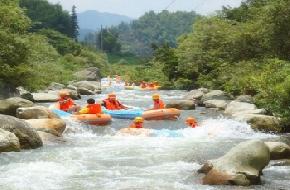 热水河漂流