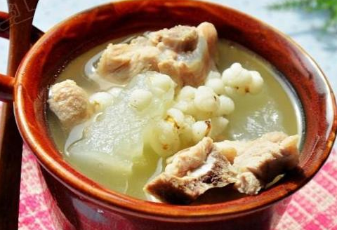 冬瓜薏米煲鸭